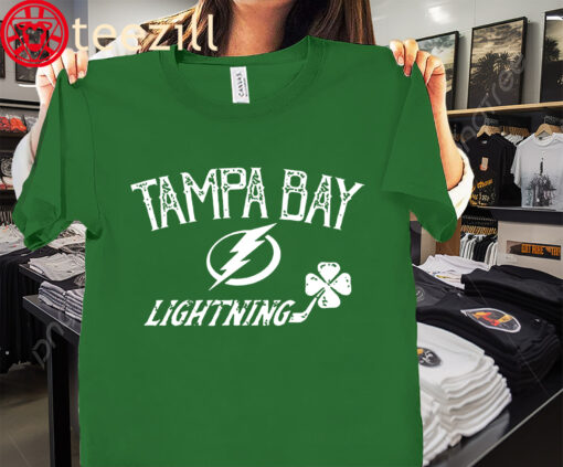 TB Lightning Green St. Patrick's Day Shirt