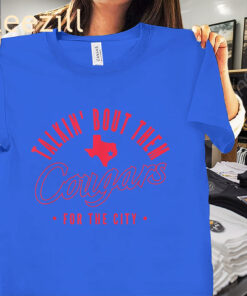 Talkin' Bout Them Cougars White Out Shirt Houston’s Basketball