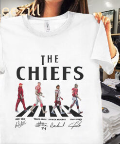 Team KS City Chiefs Walking Road Signatures Football Shirt