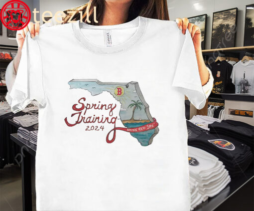 The B Spring Training 2024 Boston Red Sox Shirt