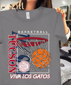 The Tucson Basketball Viva Los Gatos Shirt