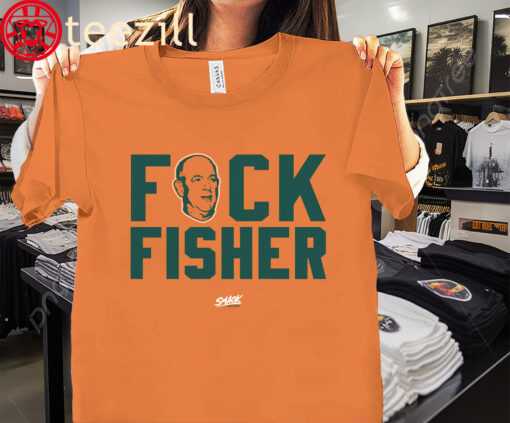 The Fuck Fisher Tee For Oakland Baseball Fans Shirt