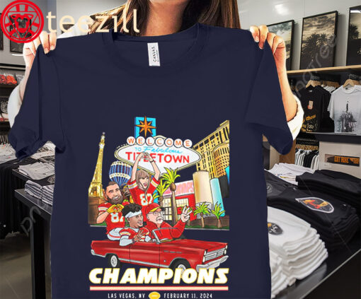 The KC Chiefs American Champions 2024 Shirt