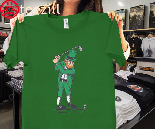 The Leprechaun Irish Golfer Shirt
