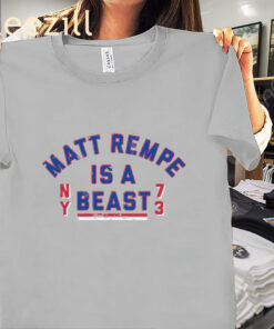 The Matt Rempe Is A Beast NY 73 Hockey Shirt
