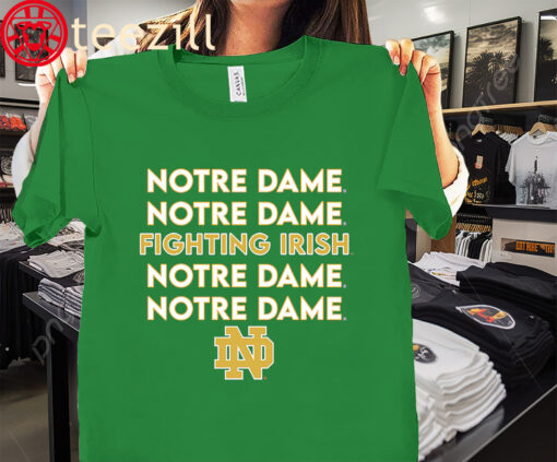 The ND Notre Dame Fighting Irish Patrick's Day Shirt