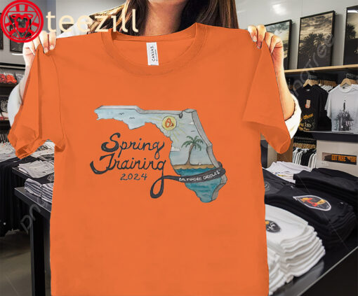 The O Spring Training 2024 Baltimore Orioles Shirt
