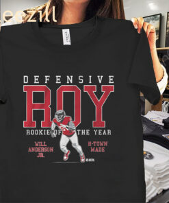 Will Anderson Jr- Houston Texans Defensive Rookie Of The Year Shirt