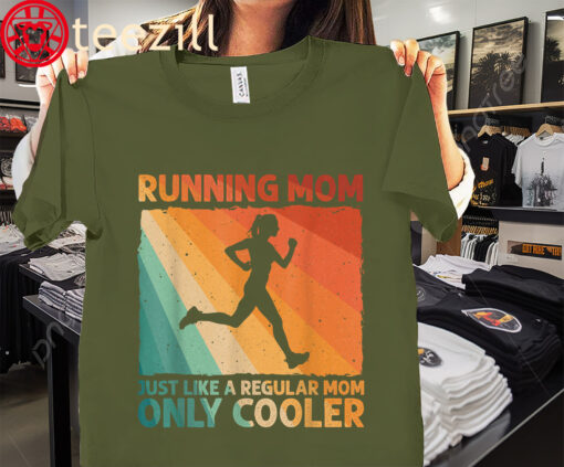 Women Mom Marathoner Runner Coach Running T-Shirt