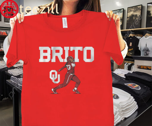 Alyssa Brito Slugger Swing Oklahoma Softball Shirt