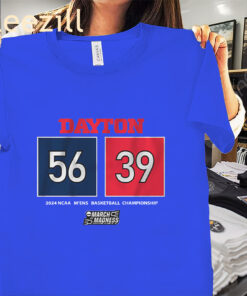 Dayton Basketball 56-39 NCAA Men's Basketball Shirt