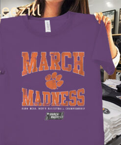 The Clemson Men's Basketball March Madness Shirt