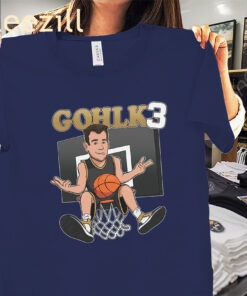 The Jack Gohlke NIL Oakland's Baskeball Shirt