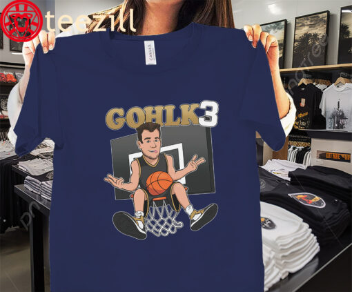 The Jack Gohlke NIL Oakland's Baskeball Shirt