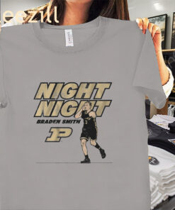 The Purdue Basketball- Braden Smith Night Night Shirt