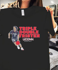 Triple-Double Tristen Newton UConn Basketball Shirt