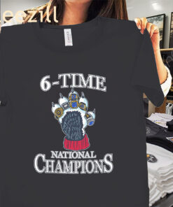 The 6 Time National Champions Tee Shirt