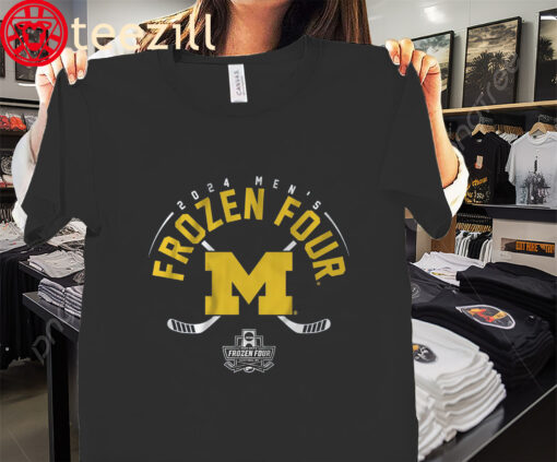 The NCAA Michigan Hockey Frozen Four Shirt