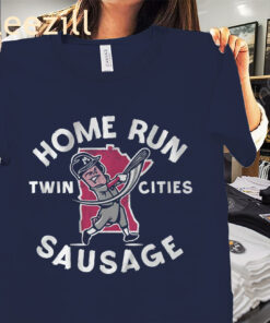 The Twins Minnesota Home Run Sausage Shirt