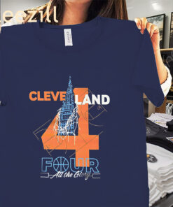 Women's Basketball Cleveland Four All The Glory Shirt
