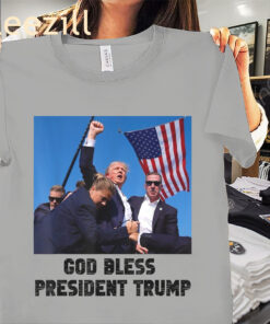 God bless President Donald Trump 2024 Tee Shirt