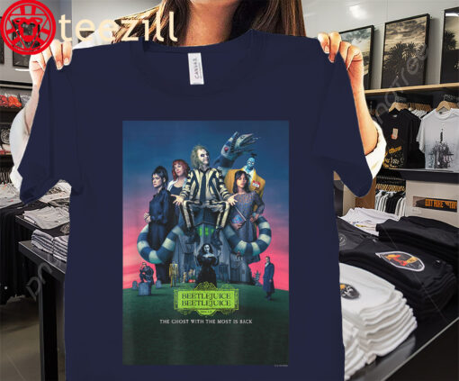 Beetlejuice Beetlejuice The Ghost With The Most Movie Poster Halloween 2024 Shirt