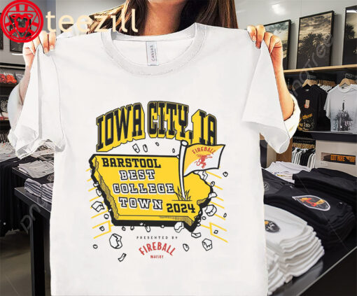 The Best College Town Iowa City Tee Shirt