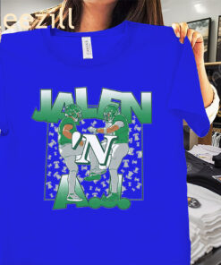 The Jalen & AJ TD Celebration Tee Shirt Philadelphia Eagles