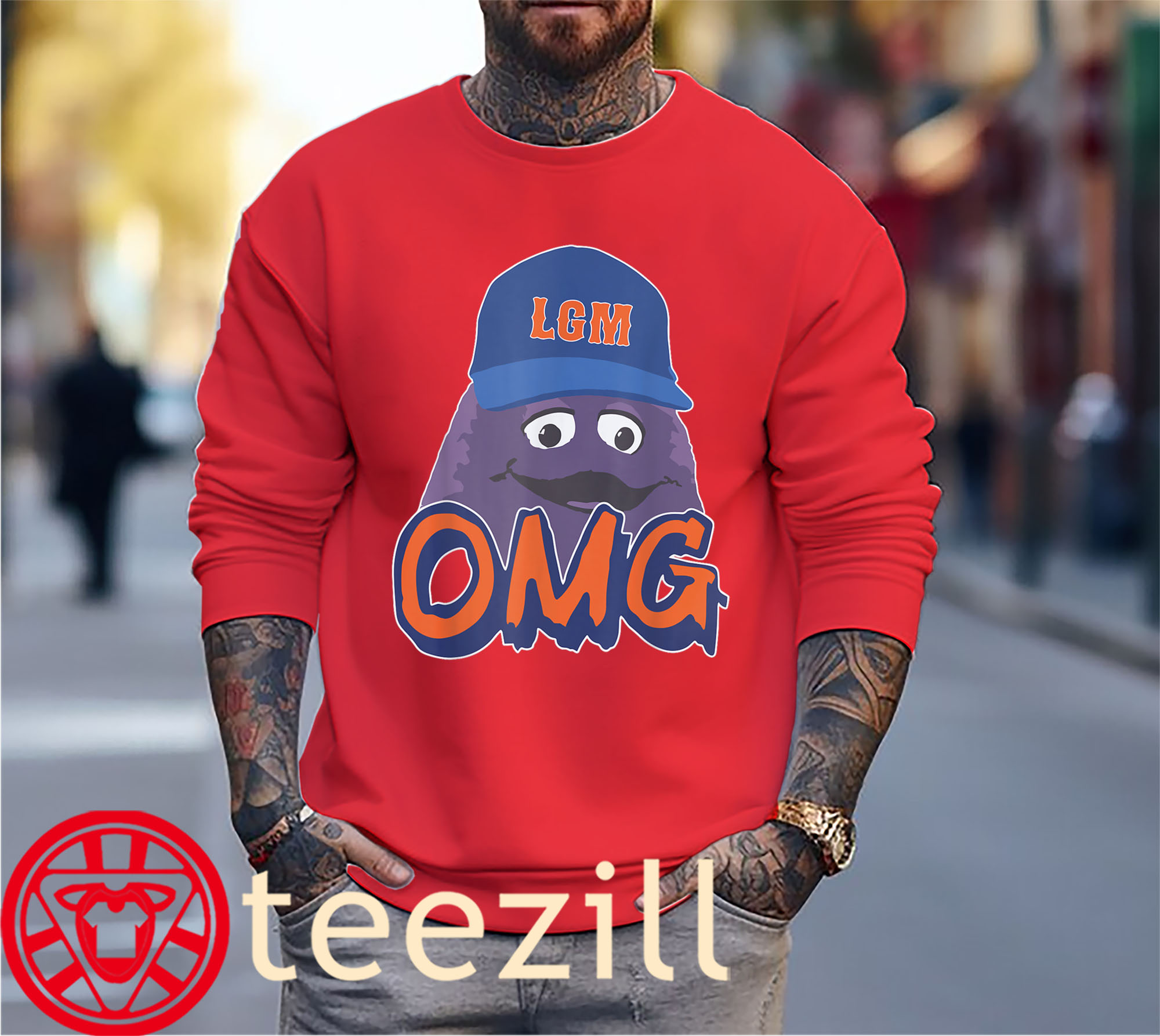 The New York OMG LFGM Tee Shirt - Image 3