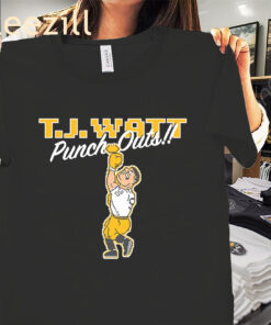 The TJ Watt- Punch-Outs Tee Shirt