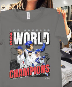2024 World Champions - Los Angeles LA Series Finals Tee Shirts