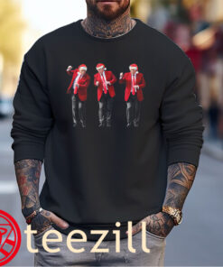 Christmas Donald Trump President 2024 Dancing Tee Shirt