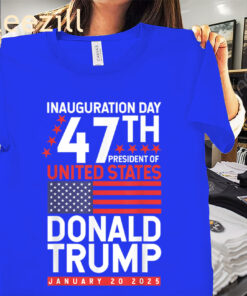 Donald Trump Won 2024 Election Inauguration Men Women Kids Tee Shirt