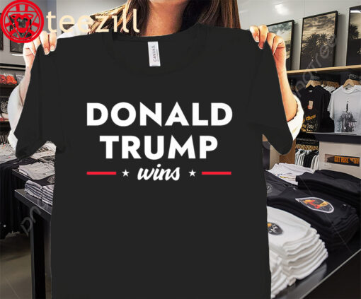 The Donald Trump Wins Presidential Election 2024 Premium Tee Shirt