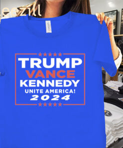 The Trump Vance Kennedy Unite America 2024 Tee Shirt