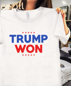The Trump Won Travis Kelce Tee Shirt