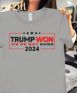 The Won Trump 2024 Trump Rally Tee Shirt