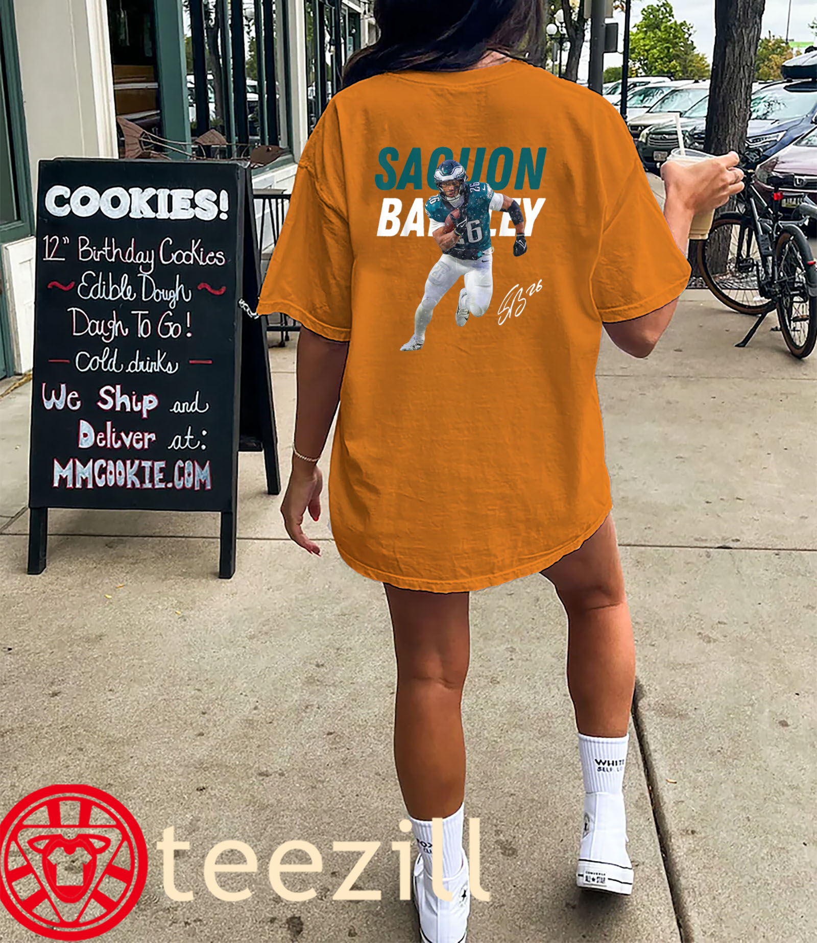 Graphic Tee Saquon Eagles Vintage Barkley Design 90s Shirt