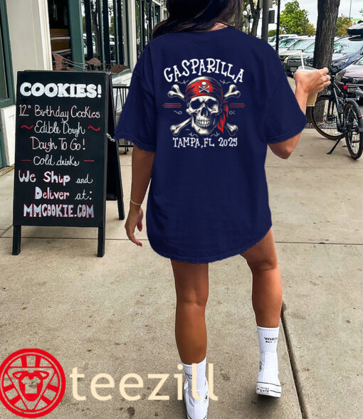 The Gasparilla 2025 Pirate Festival Tampa FL Tee Shirt