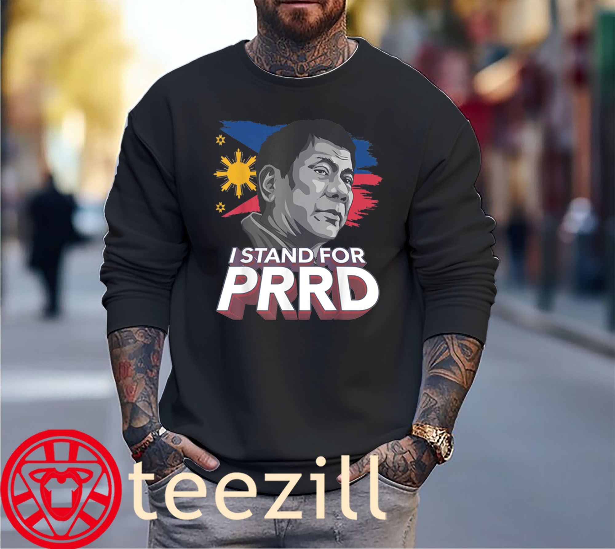 I Stand For PRRD Duterte Philippine DU30 Shirt - Image 3