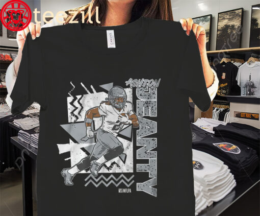 Ashton Jeanty: 90s Style Tee Shirt- Las Vegas