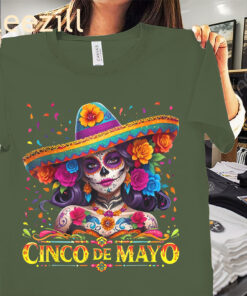 Cinco De Mayo Girl 2025 Mexican Fiesta 5 De Mayo Tee Shirt