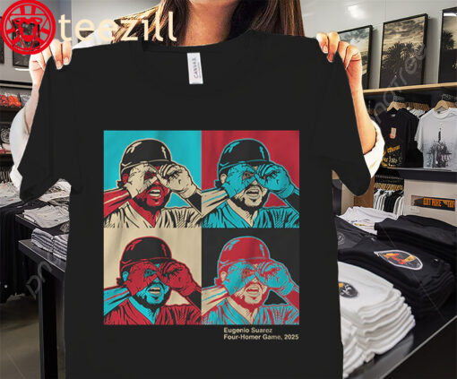 Eugenio Suarez: Four-Homer Game Shirt Arizona's Baseball