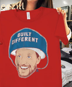 Gabriel Landeskog: Built Different Shirt- Colorado's Captain Hockey