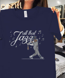Jazz Chisholm: All That Jazz Tee Shirt New York Baseball