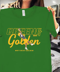 Matthew Golden And Golden Green Bay Packers Shirt