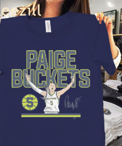 Paige Bueckers Buckets Stripe Tee Women's National Basketball Shirt