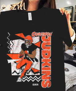 Quinshon Judkins: Cleveland 90s Style Tee Quinshon Judkins design