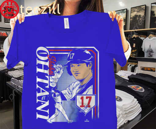 Shohei Ohtani Collage Frame Tee Shirt- Los Angeles Baseball
