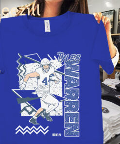 Tyler Warren: Indianapolis 90s Style Shirt- Indianapolis Colts